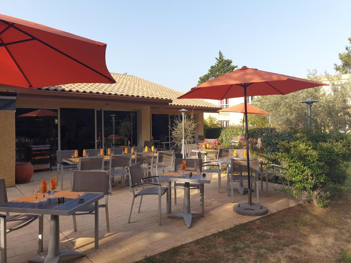 Hotel Restaurant Le Mas De L'Olivier ปอง-แซ็ง-เอสปริ ภายนอก รูปภาพ